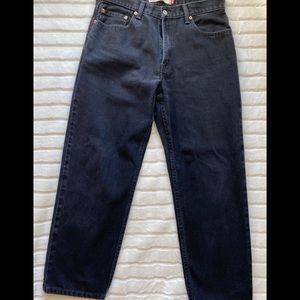 Men’s Black 100% cotton 550 Levi’s 34x30
